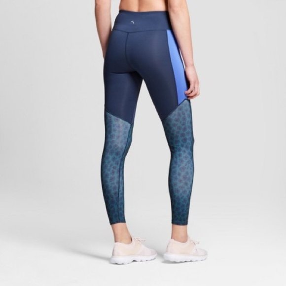 NWT Joylab Animal Print ColorBlock Leggings Medium - Picture 5 of 8